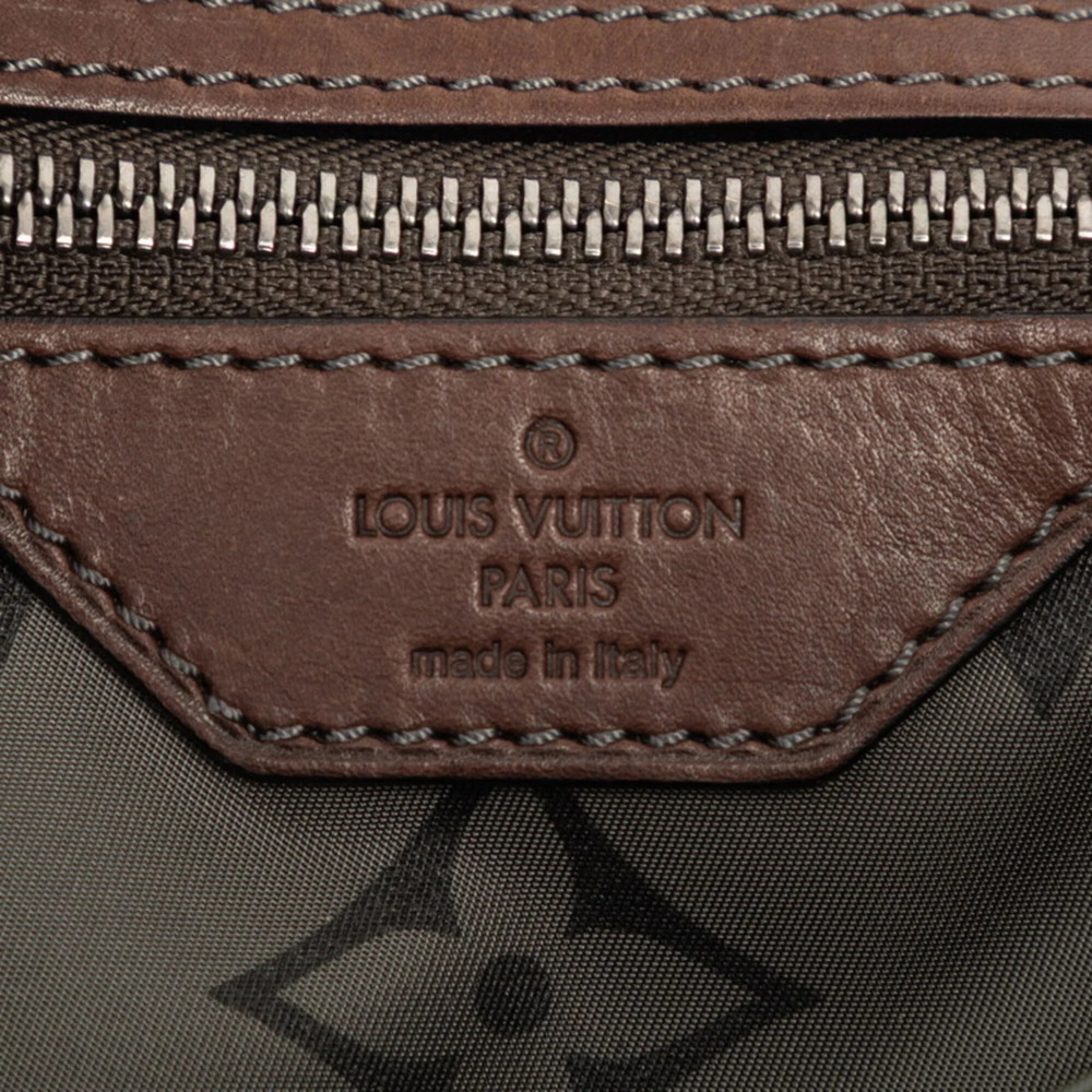 LOUIS VUITTON Authentic Brown Leather Shoulder Bag - Picture 6 of 7